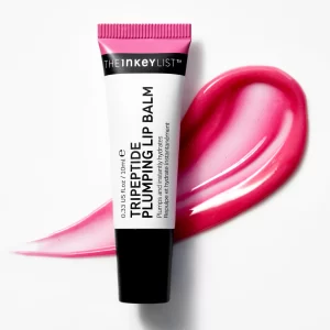 THE INKEY LIST - TRIPEPTIDE PLUMPING LIP BALM - PINK TINT 10ML